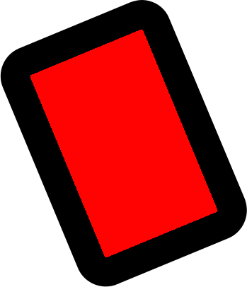 Discard X icon